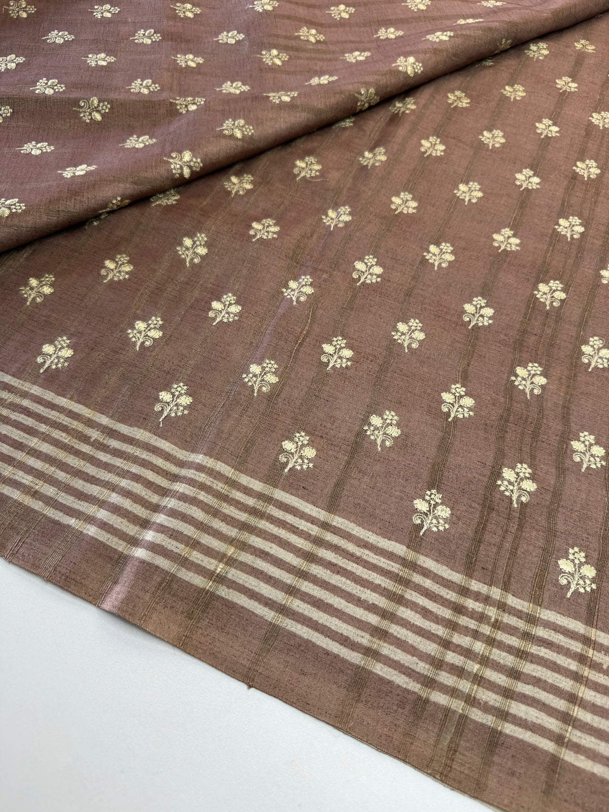 Soft Semi Tussar Saree/ D526