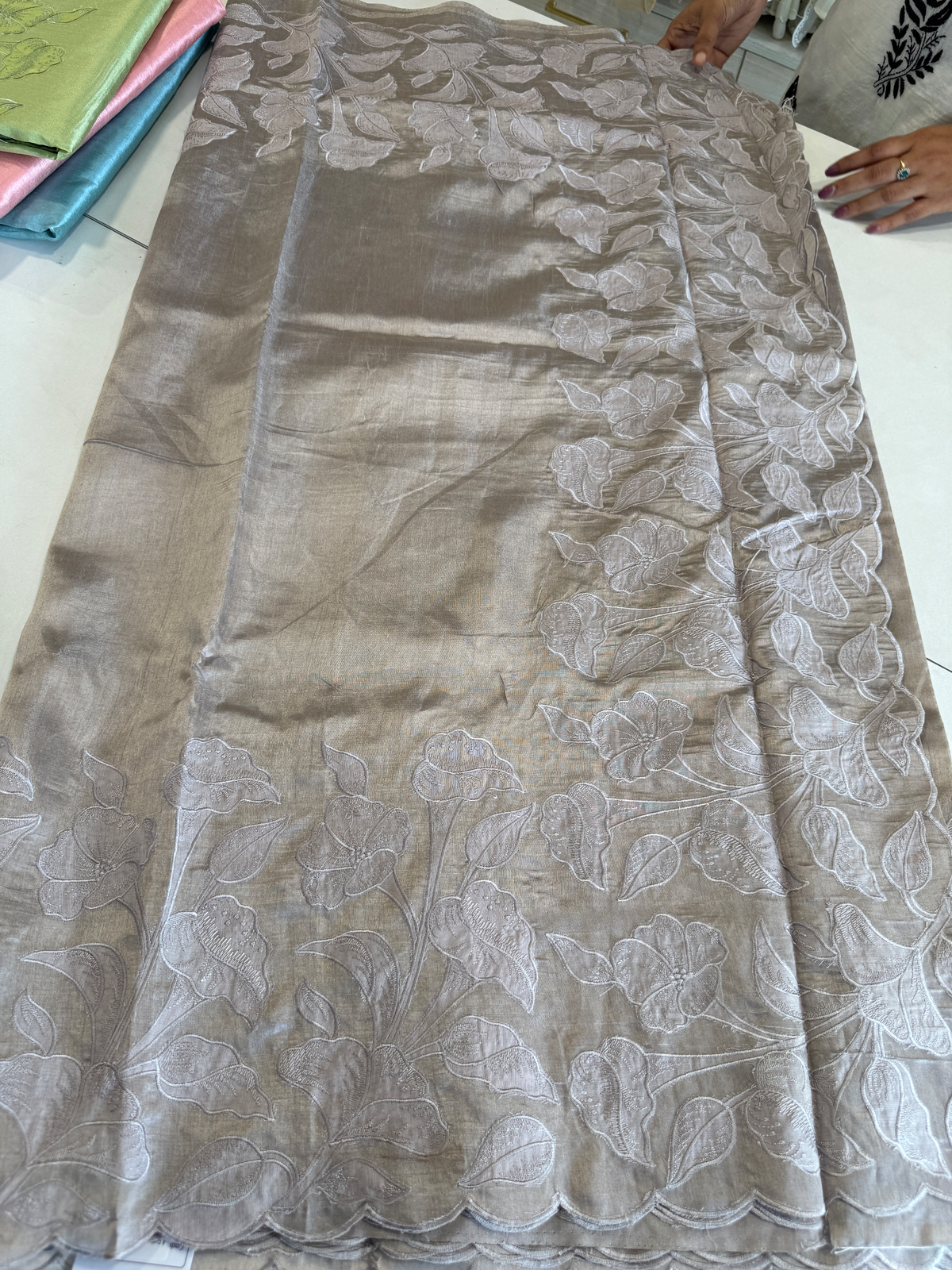 (PRE Booking)Semi Silk blended Saree/ 5144