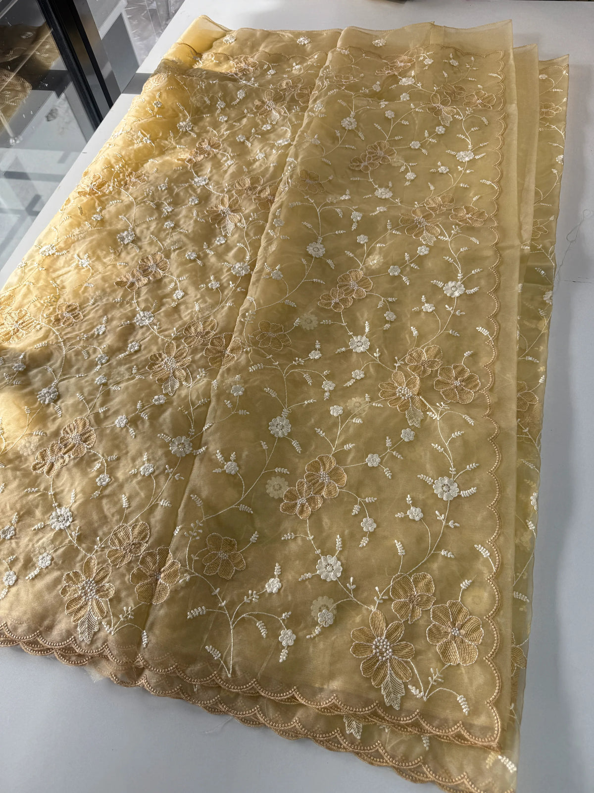 Soft Organza Saree/ CW779
