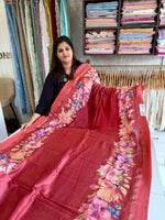 Pure Chanderi silk saree/ Z5712