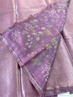 Pure Desi Tussar Silk Saree/D1651