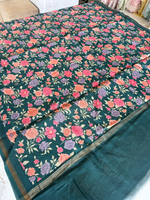 Soft Chanderi silk saree/ CP1