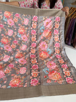 Soft semi Tussar Saree/ RE714