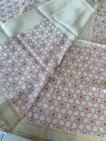 Soft Semi Tussar Saree/ 8016