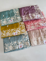 Crushed Organza Saree / MK01