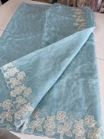 Crushed Organza saree/ BC602