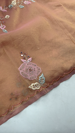 Crushed Tissue Saree/ SP007