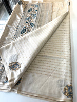 Soft semi Tussar saree/ 446H