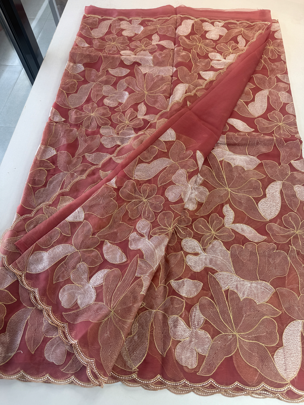 chiffon Saree/ RKF40