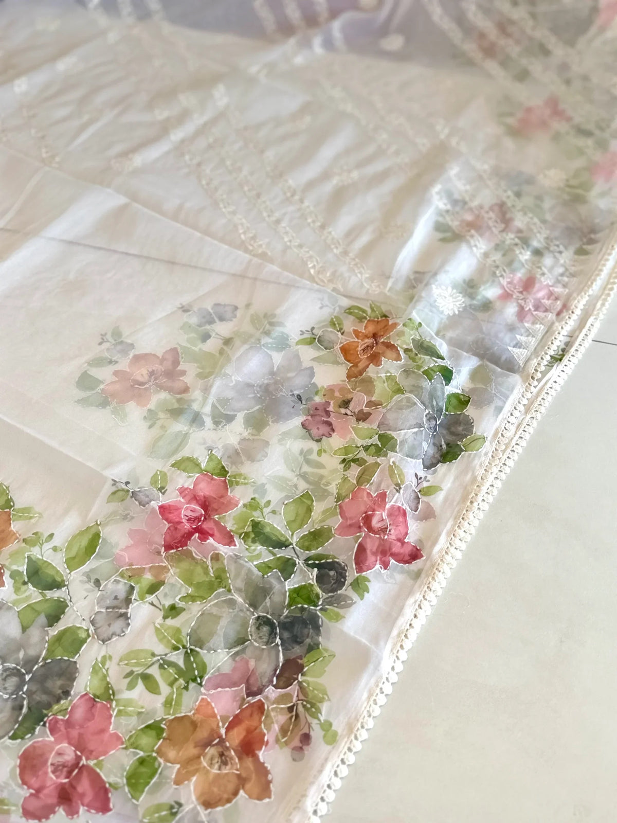Organza Saree/ 3450