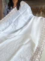 Crushed Organza Saree/ BP118