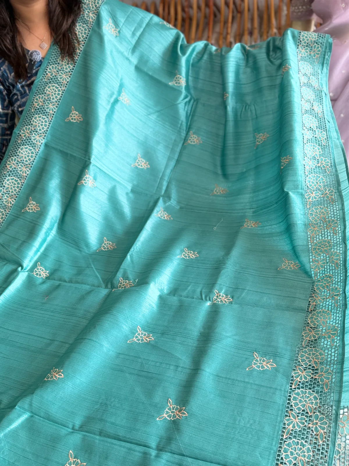 Soft semi Tussar saree / RKF10