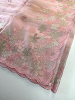 Foil textured crushed Organza/W767