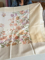 Semi silk blended saree/ 039F