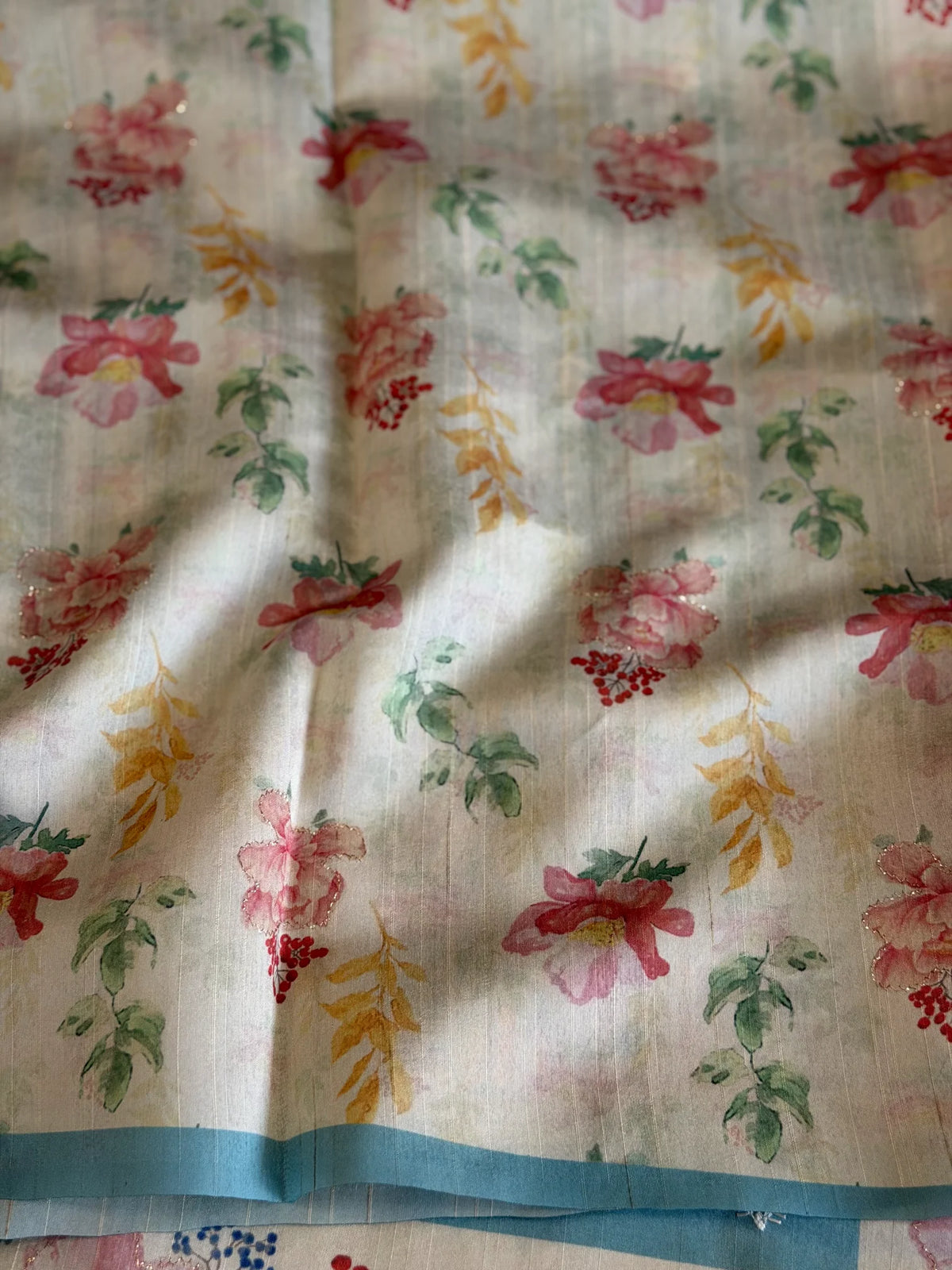 Semi silk saree/ SR32