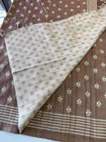 Soft Semi Tussar Saree/ D526