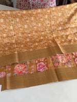 Soft semi Tussar Saree/ RE714