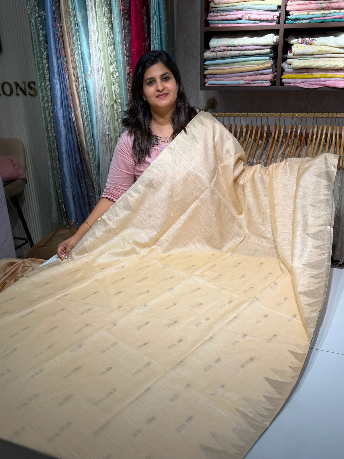 Semi bagalpuri silk saree / NC278