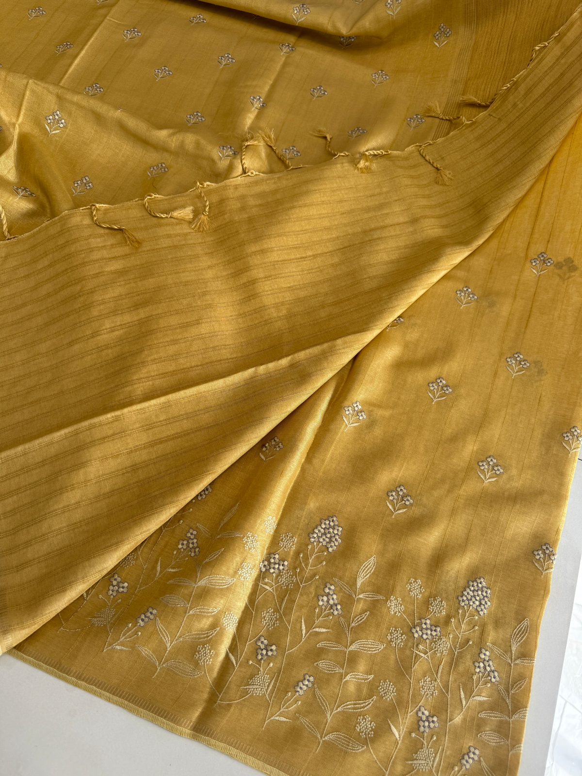 Soft Semi Tussar Saree / FGD481