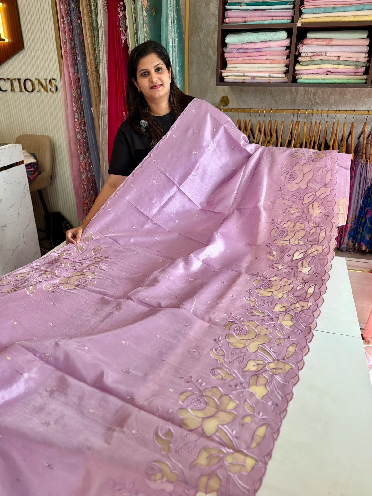 Semi silk saree / 5130