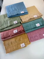 Crushed crape Saree/ CW053