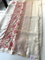Soft semi Tussar saree/ 446H