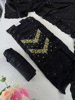 Pure viscous Georgette unstitched salwar set / NC282