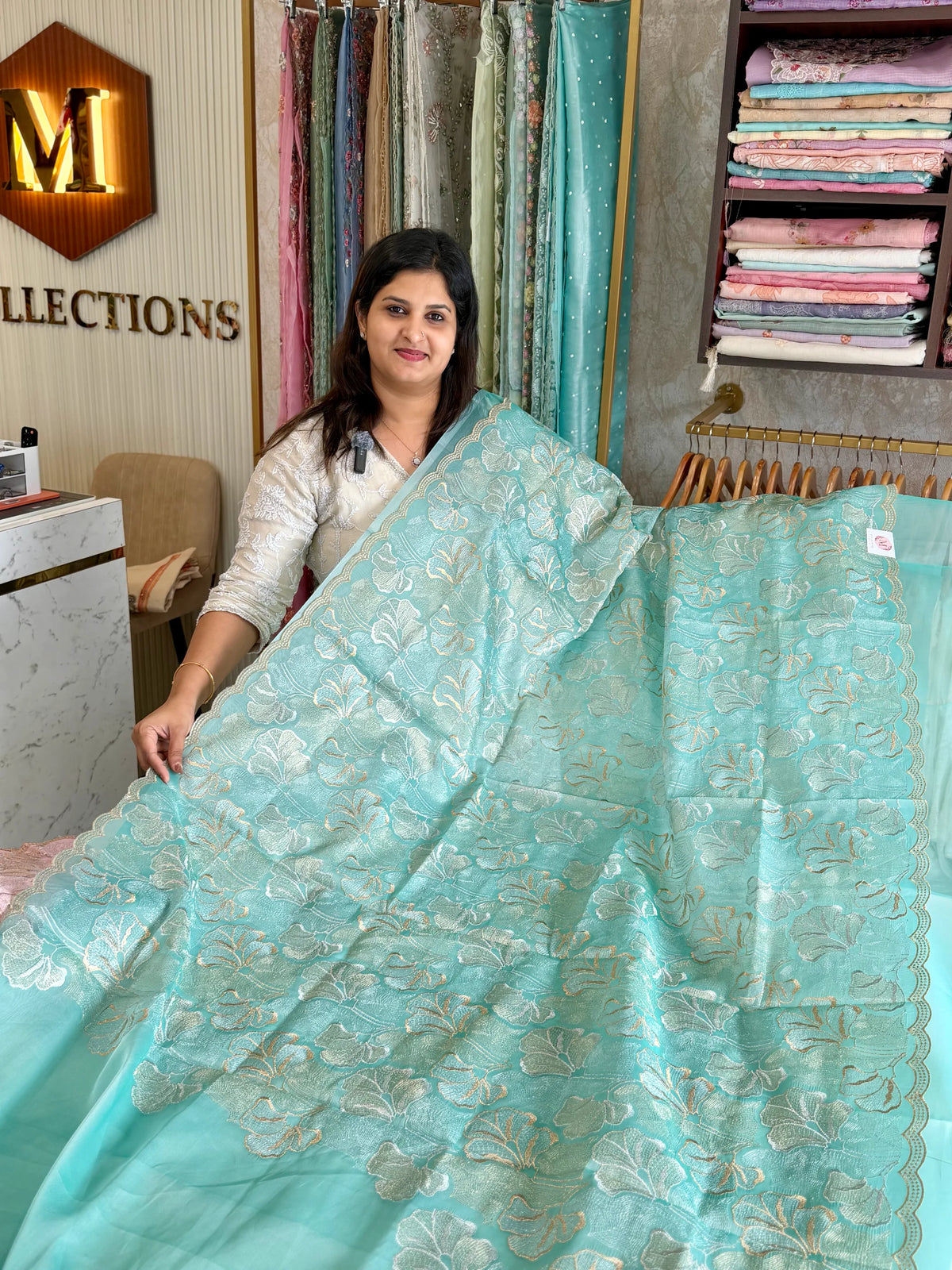 Organza Saree/ SS842