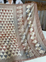 Soft semi Tussar saree/ 1121