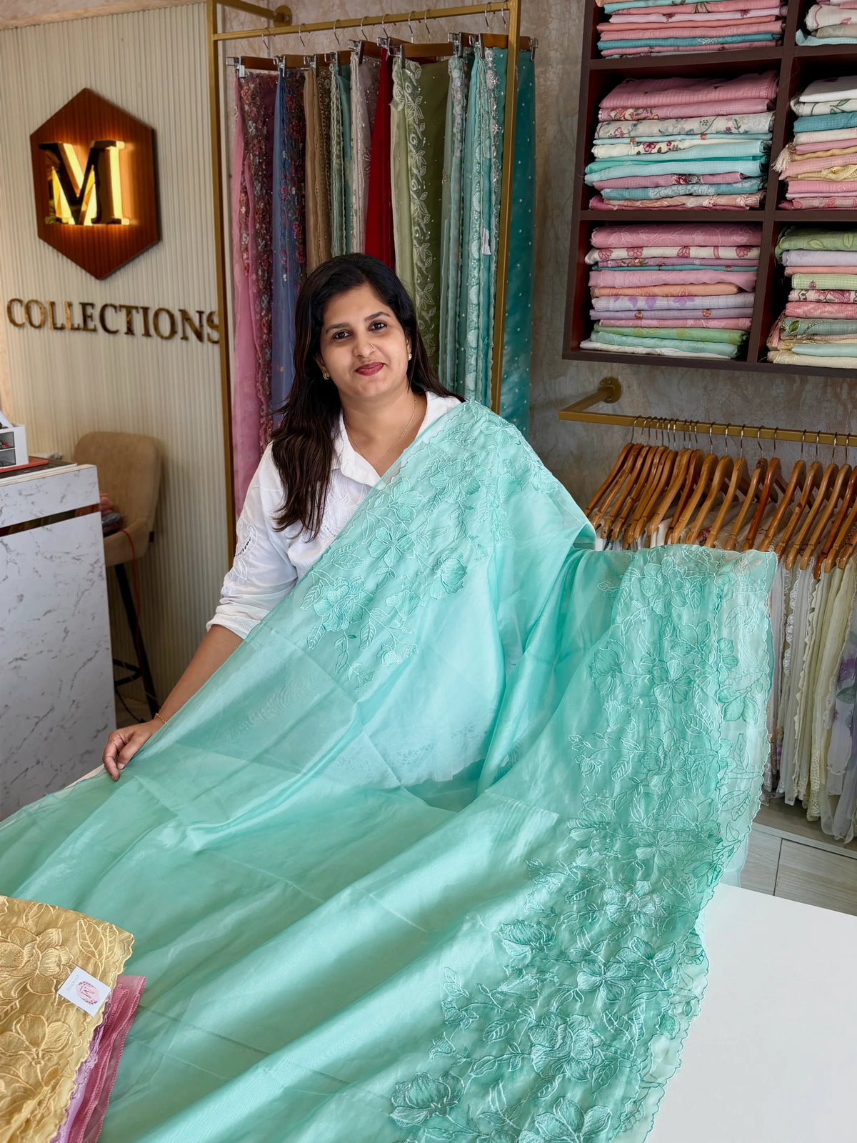 Soft Organza Saree/ W748