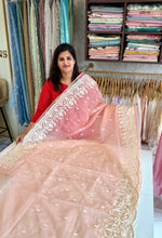 Soft organza saree/ AP299