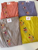 Soft Chanderi blended unstitched salwar set / NC138