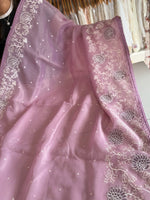 Tissue Chanderi Blended Saree/ 857E