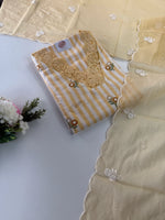 Cotton unstitched salwar set / NC250