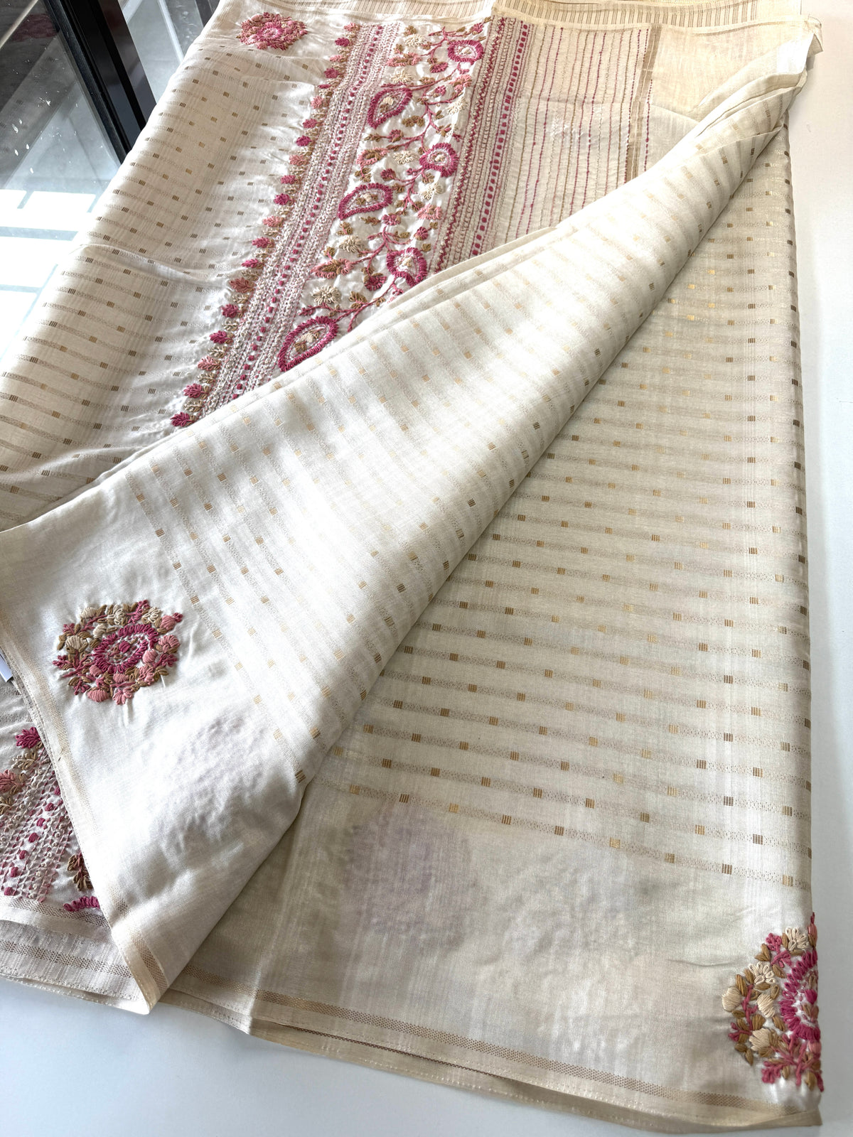 Soft semi Tussar saree/ 446H