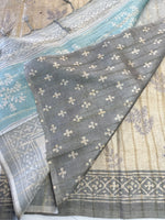 Soft seminTussar Saree/ D523