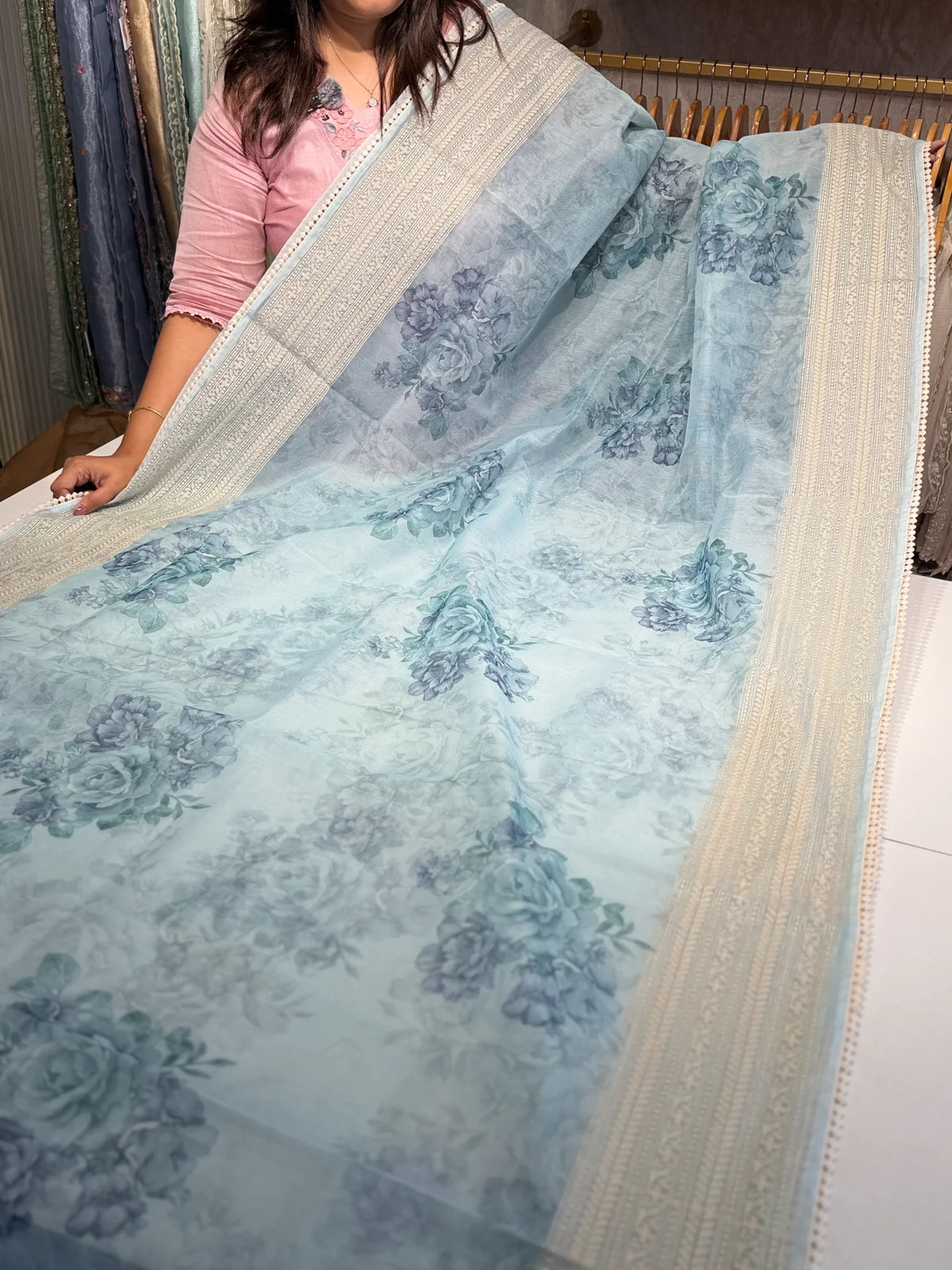 Supernet Kotta saree/ 6121