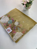 Korean Organza Saree/ MSA122