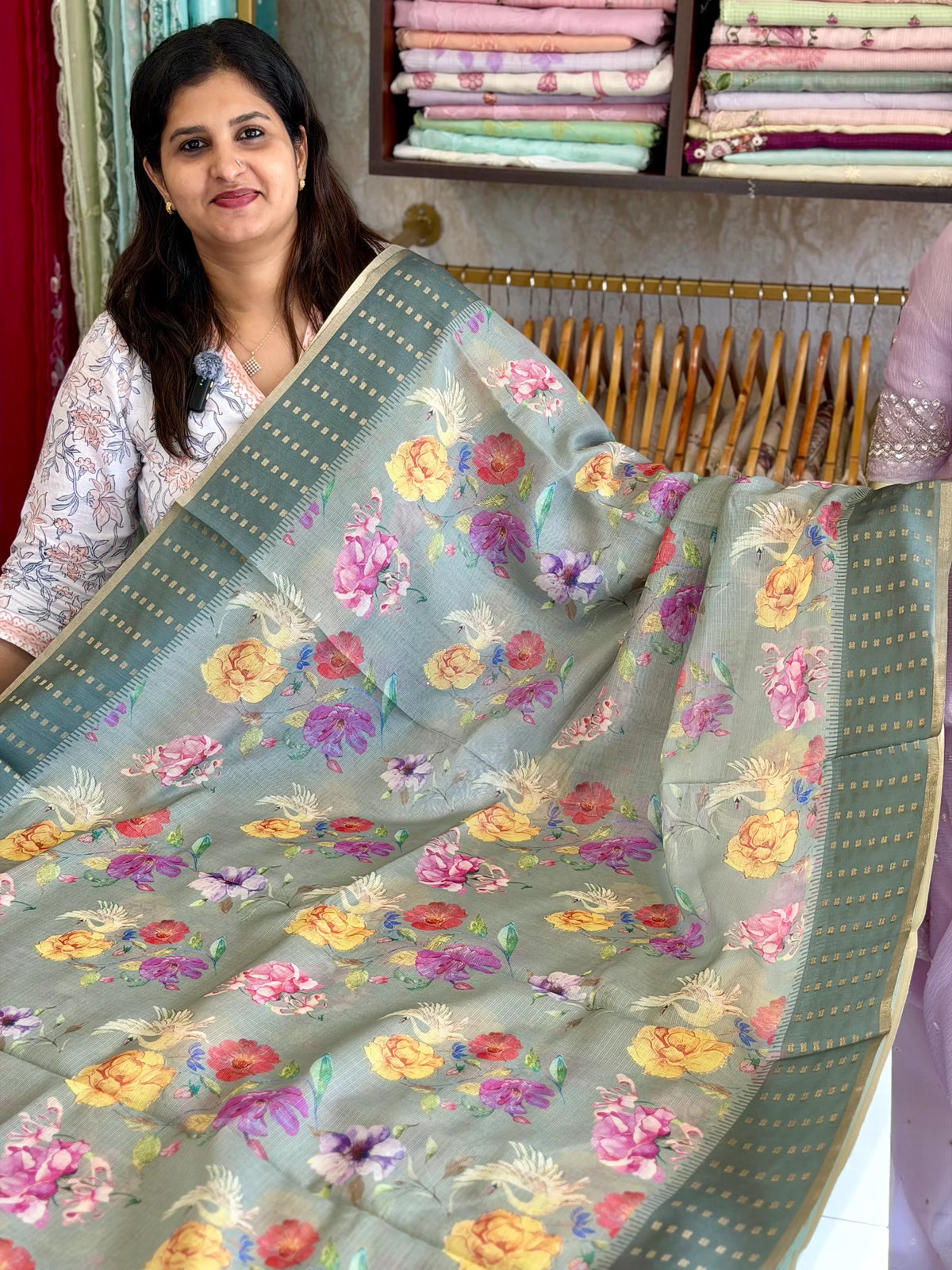 Kotta blended Saree/ 3592