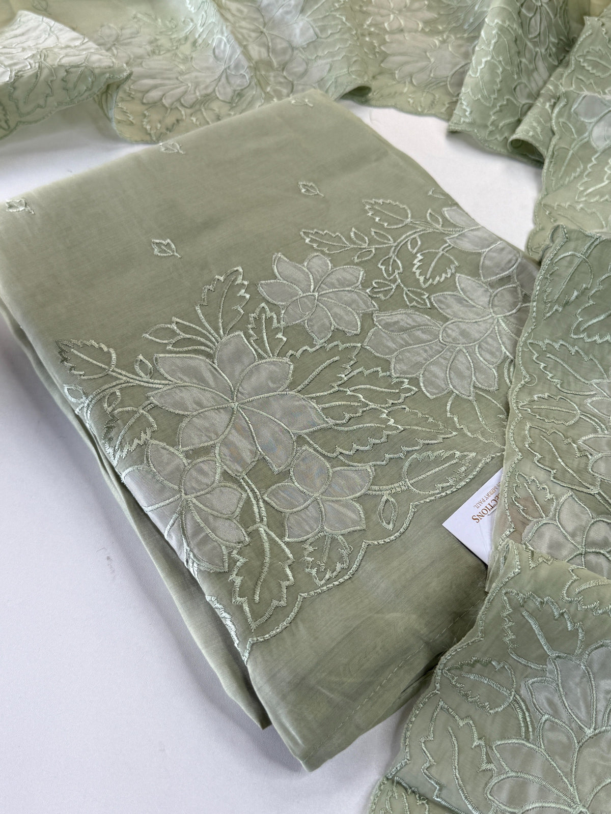 Soft Chanderi unstitched salwar set/ NC155