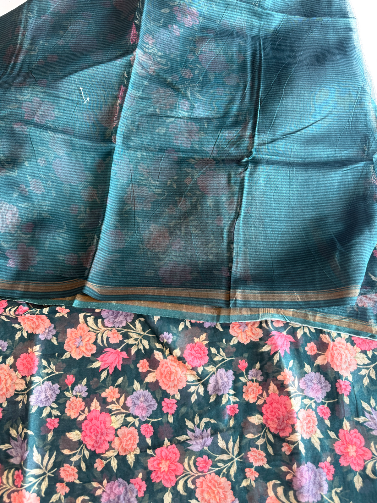 Soft Chanderi silk saree/ CP1