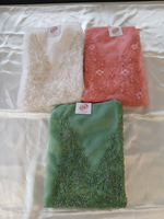 Soft organza unstitched salwar set / US1275
