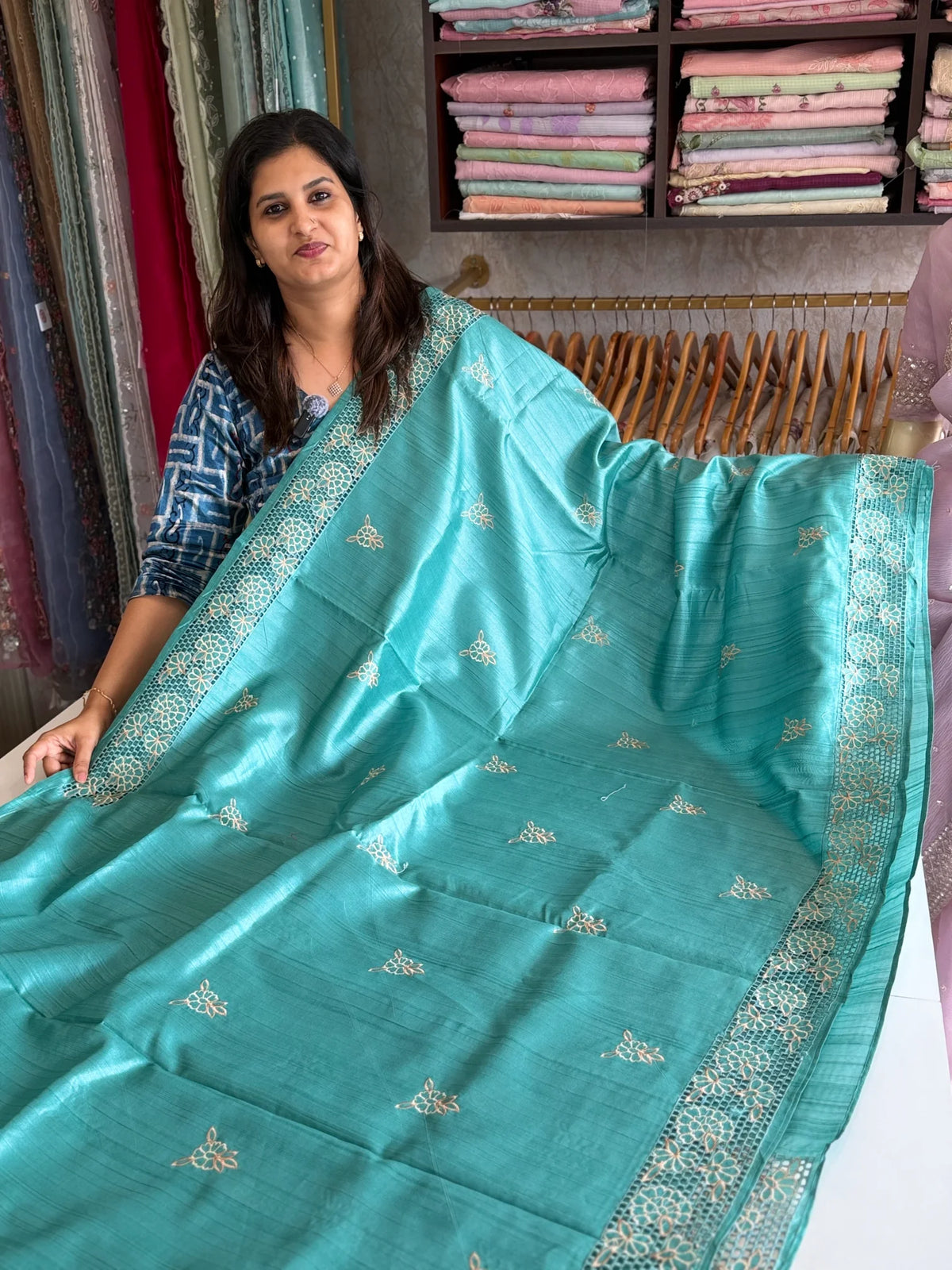 Soft semi Tussar saree / RKF10