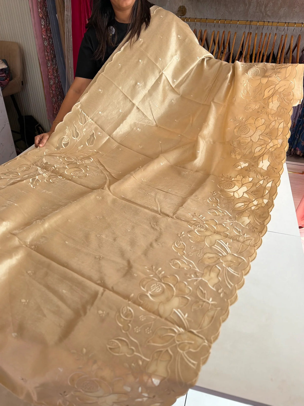 Semi silk saree / 5130