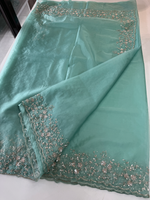 Soft Organza party wear saree/ HM115