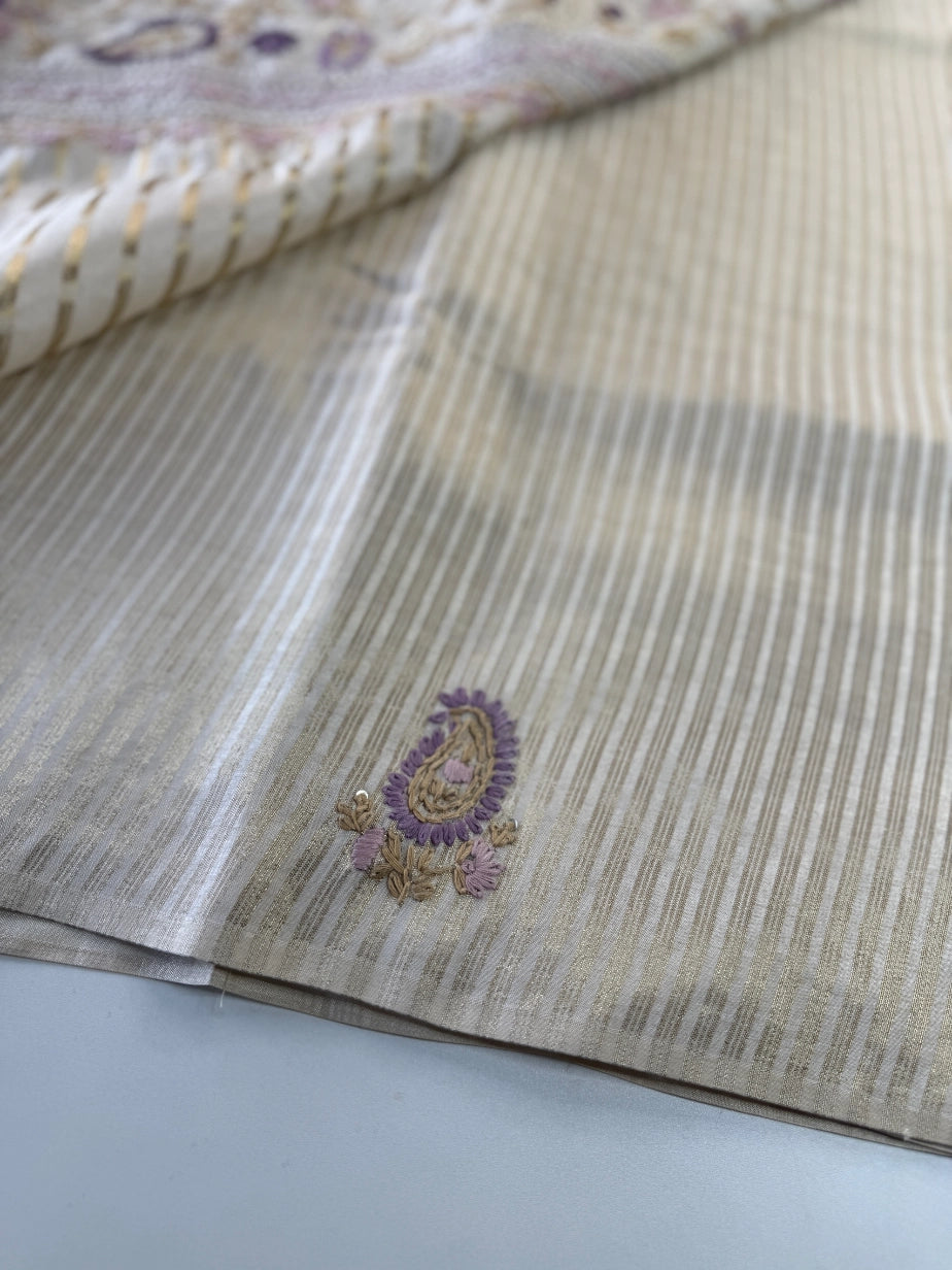 Soft semi Tussar saree/ 446H