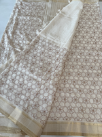 Soft Semi Tussar Saree/ 8016