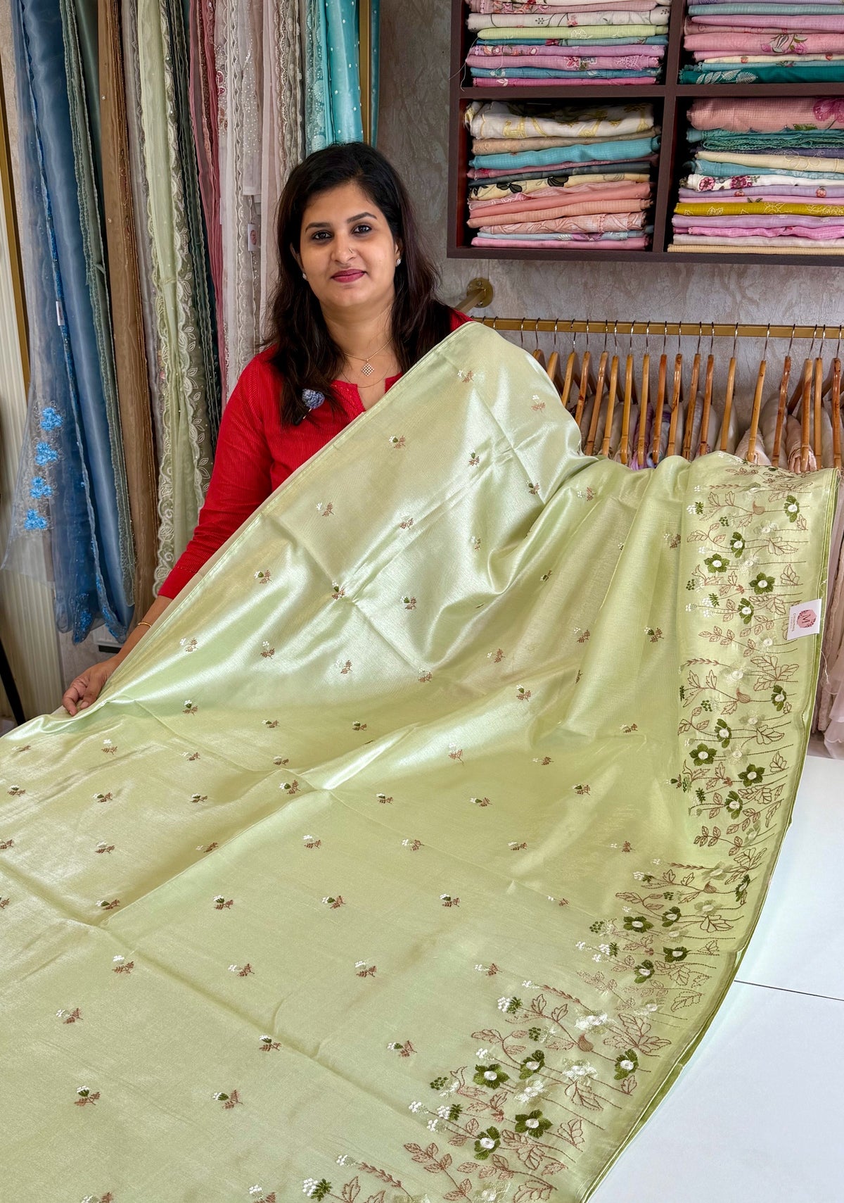 Semi silk saree / MD5123