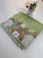 Korean Organza Saree/ MSA122