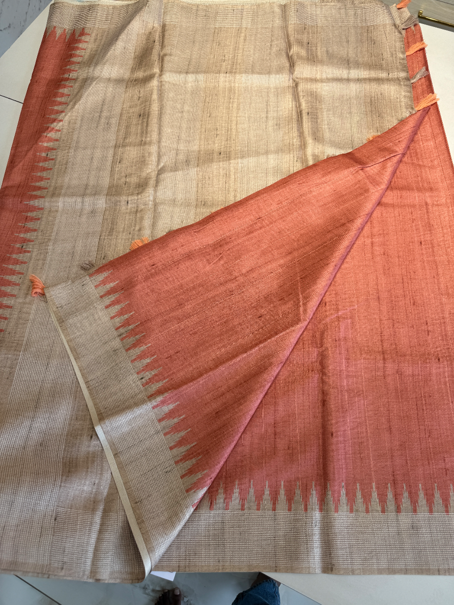 Soft semi Tussar Saree/ TTB22